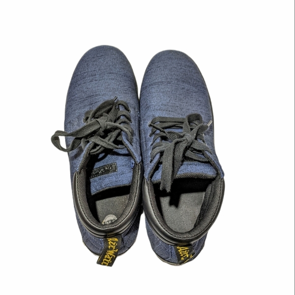 Dr. Martens Belmont Blue Canvas Air Wick Air Cushion Soles Women Size 10 - Picture 6 of 8